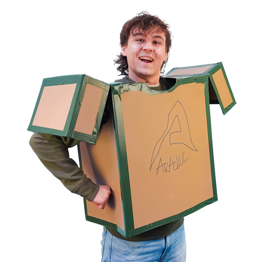 Arazhul Studios Exklusiver Luxus Papp-Pullover