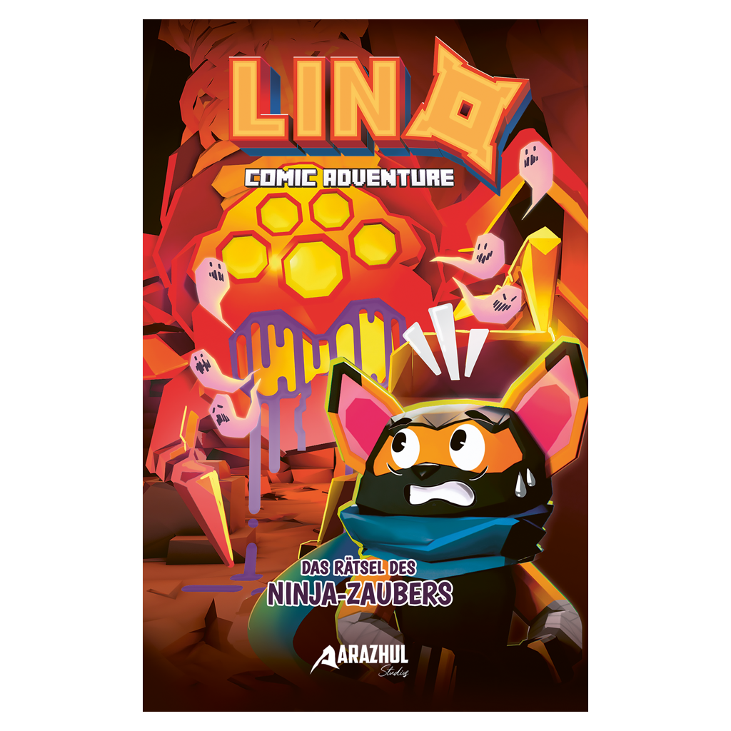 Lino – Das Rätsel des Ninja-Zaubers: Ein Lino-Comic-Adventure von Arazhul, Band 1