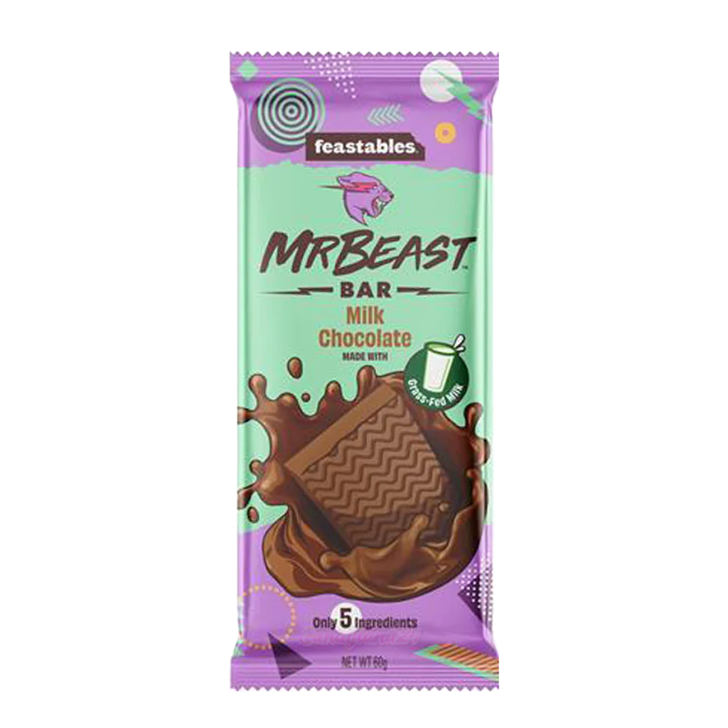 Mr. Beast Feastables Milk Chocolate 60g