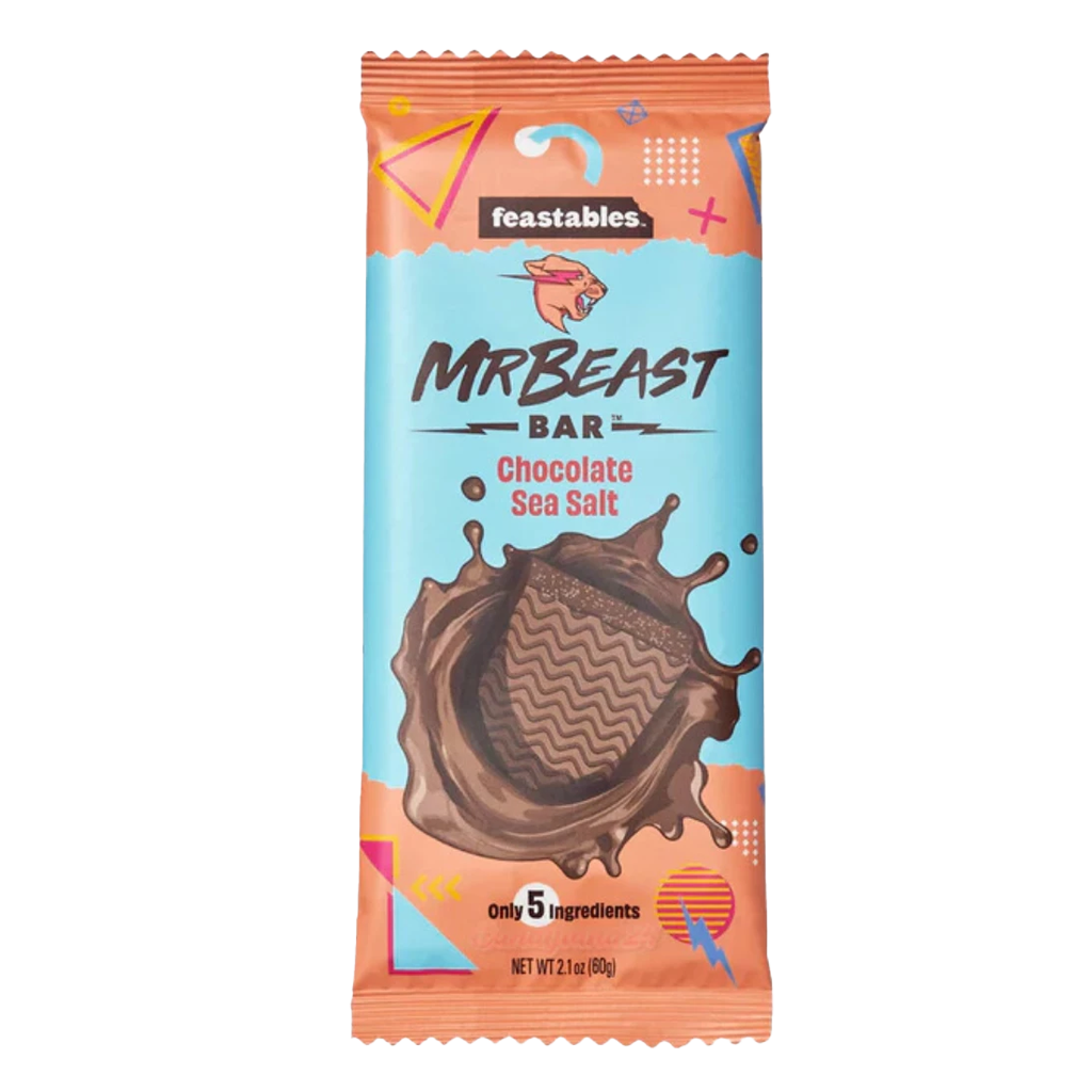 Mr. Beast Feastables  Chocolate Sea Salt 60g