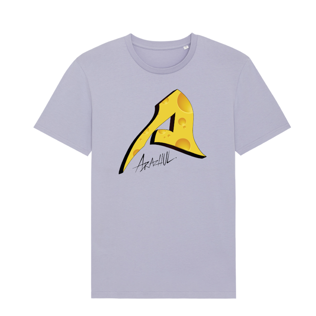 Arazhul Käse Lavendel T-Shirt