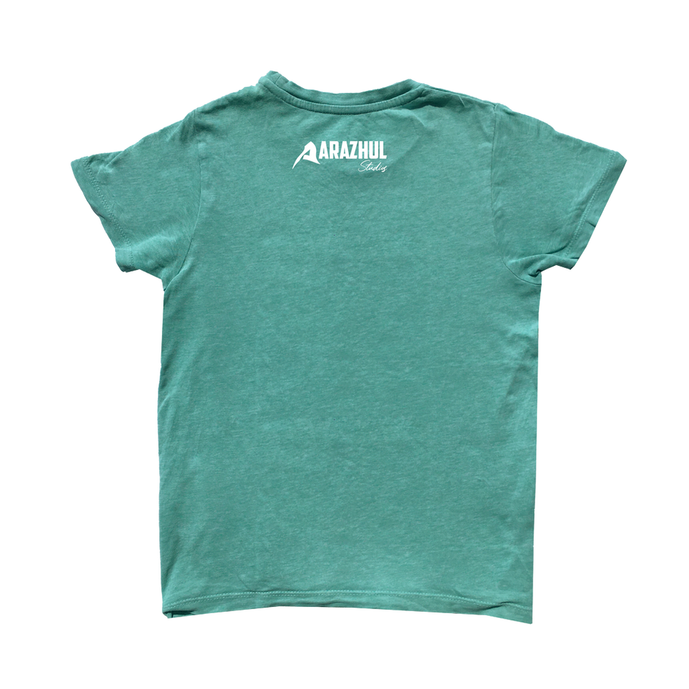 Taube Face T-Shirt Heather Green