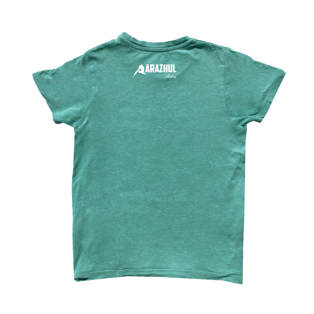 Taube Face T-Shirt Heather Green