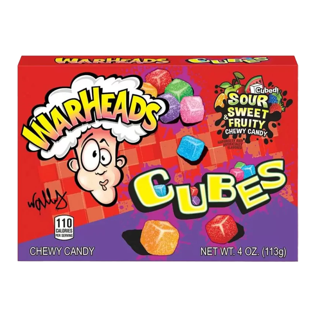 Warheads Chewy Cubes 113g