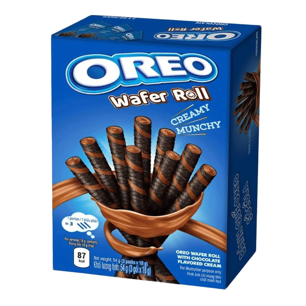 Oreo Wafer Roll Chocolate 54g