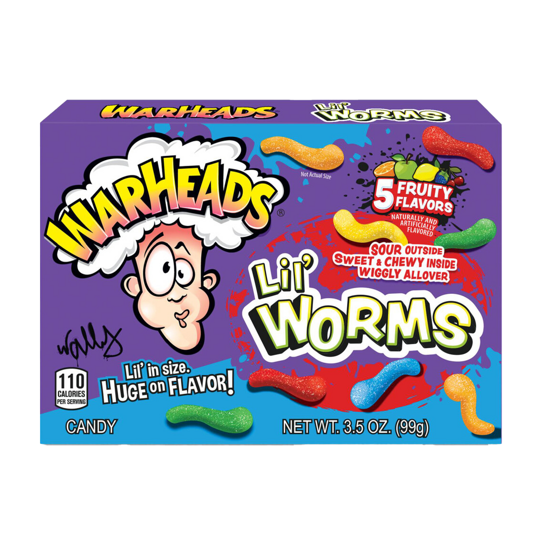 Warheads Lil‘ Worms 99g